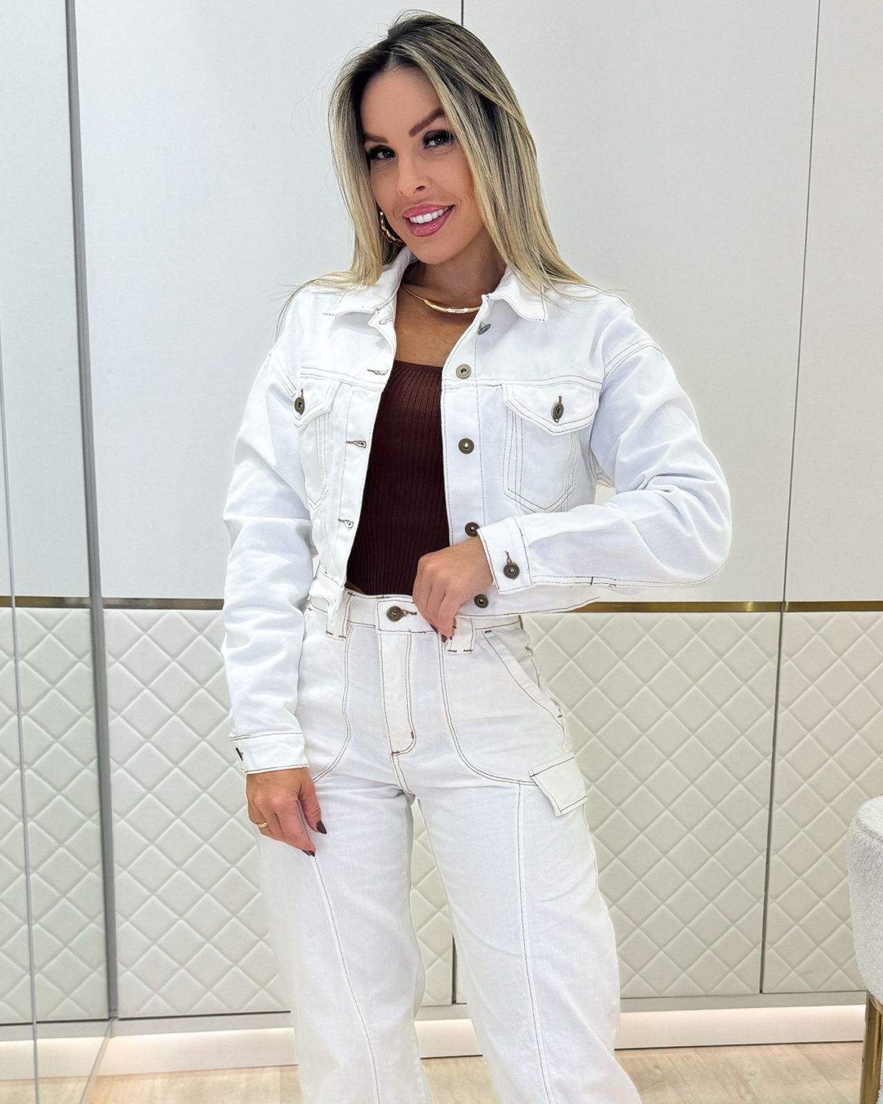 Jaqueta Jeans Rhodes Off 96760